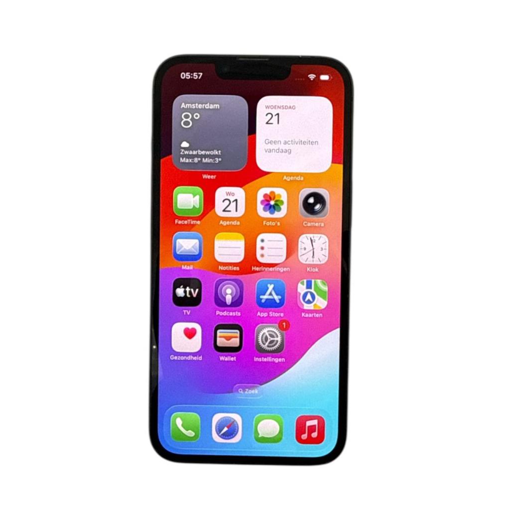 iPhone 13 256GB Groen Accu 90 procent | C-Grade, Telecommunicatie, Mobiele telefoons | Apple iPhone, Apple, Zo goed als nieuw