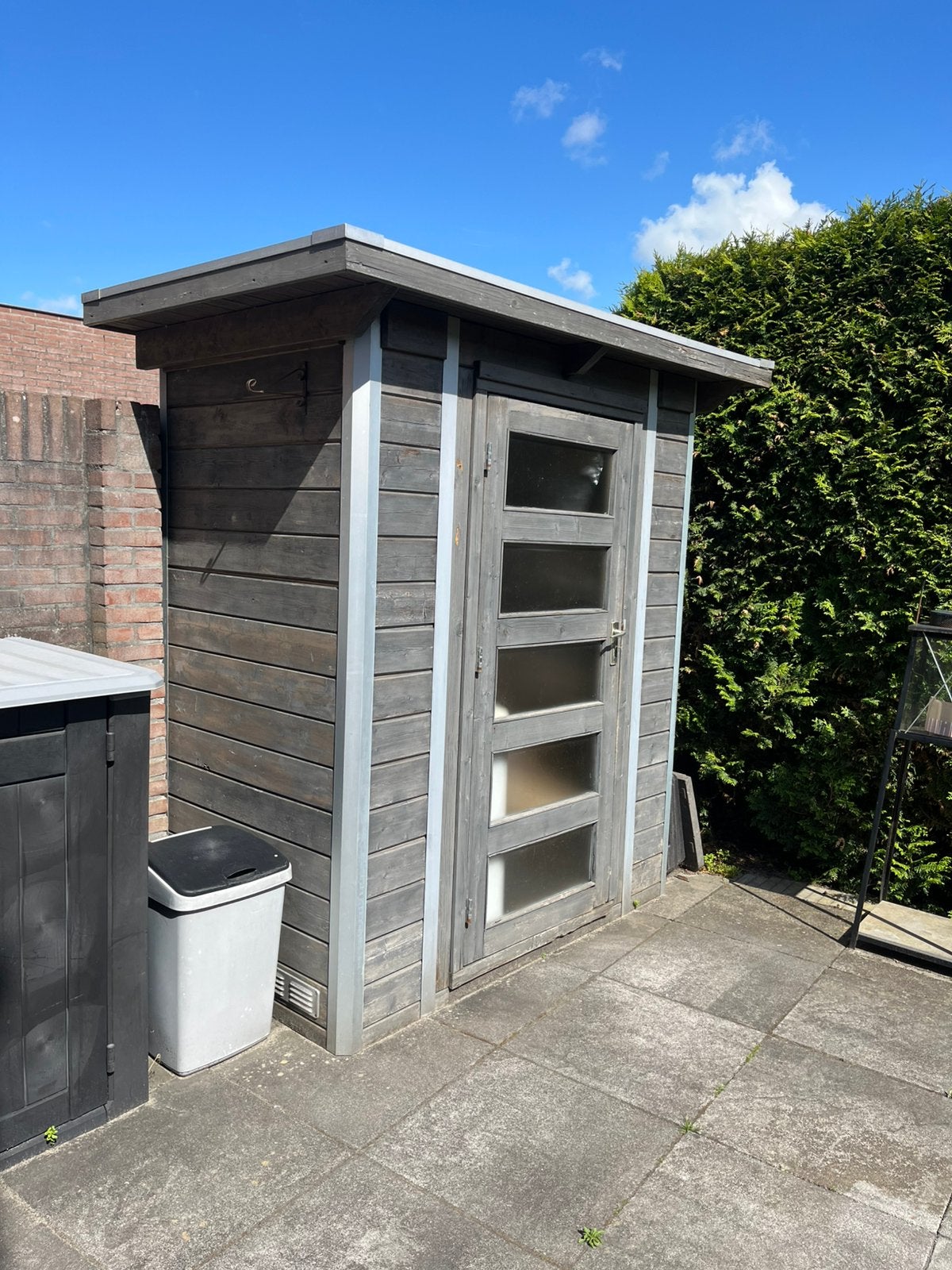 Blokhut/tuinhuis, Tuin en Terras, Gebruikt, Blokhut, Minder dan 200 cm, Hout