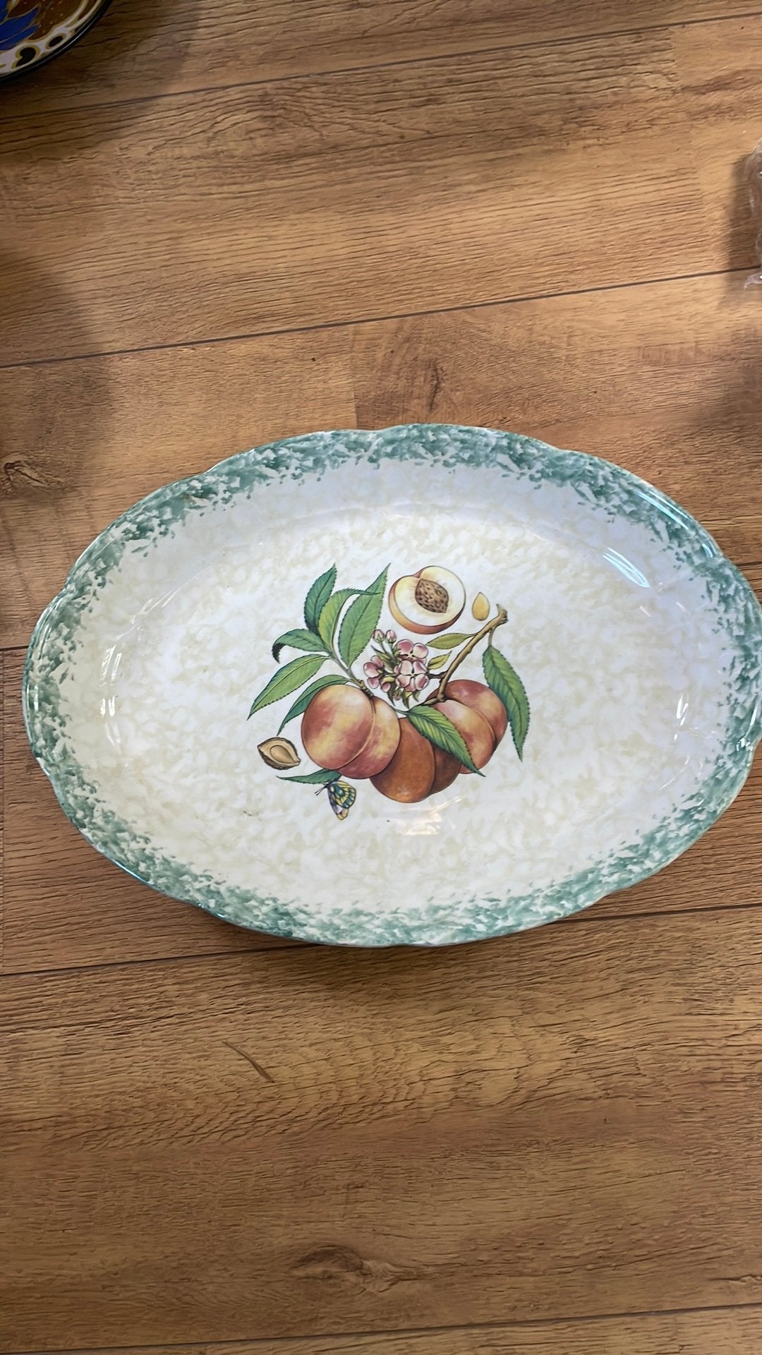 Grote serveerschaal van ceramica Due Torri, Ophalen of Verzenden