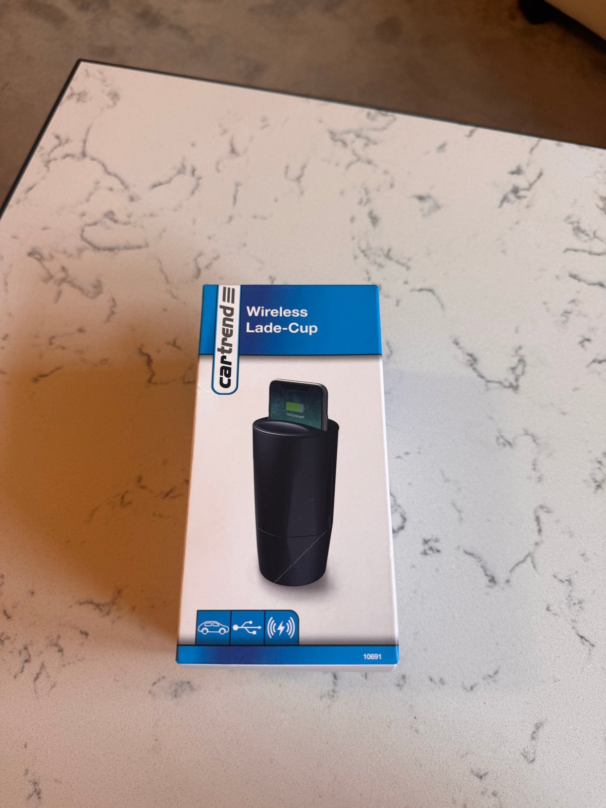 Nieuwe Cartrend Wireless Lade-Cup - Draadloze Oplader, Ophalen of Verzenden, Nieuw