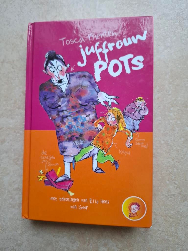 Juffrouw Pots - Tosca Menten (Kinderboek), Ophalen of Verzenden, Gelezen, Tosca Menten, Fictie algemeen