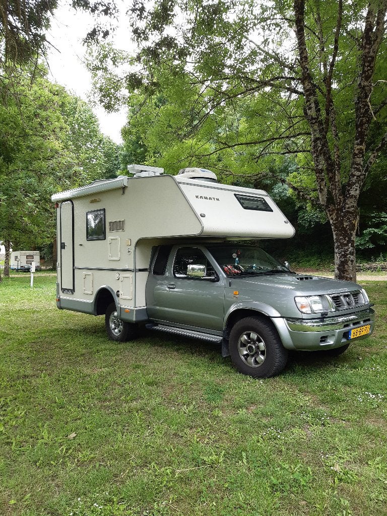 Camper Nissan KingCab 4x4, Overige merken, Alkoof, Raamblindering, Tot en met 2