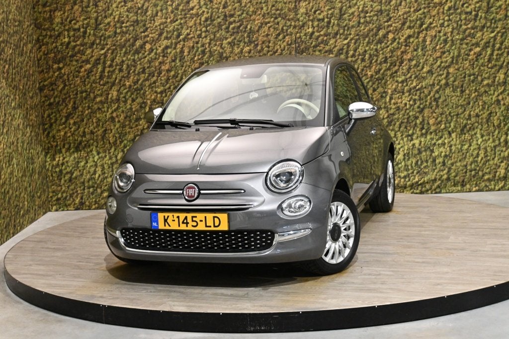Fiat 500 1.0 Hybr. Lounge | NAP | Carplay | PDC | Navi, Stof, Euro 6, 4 stoelen, Origineel Nederlands