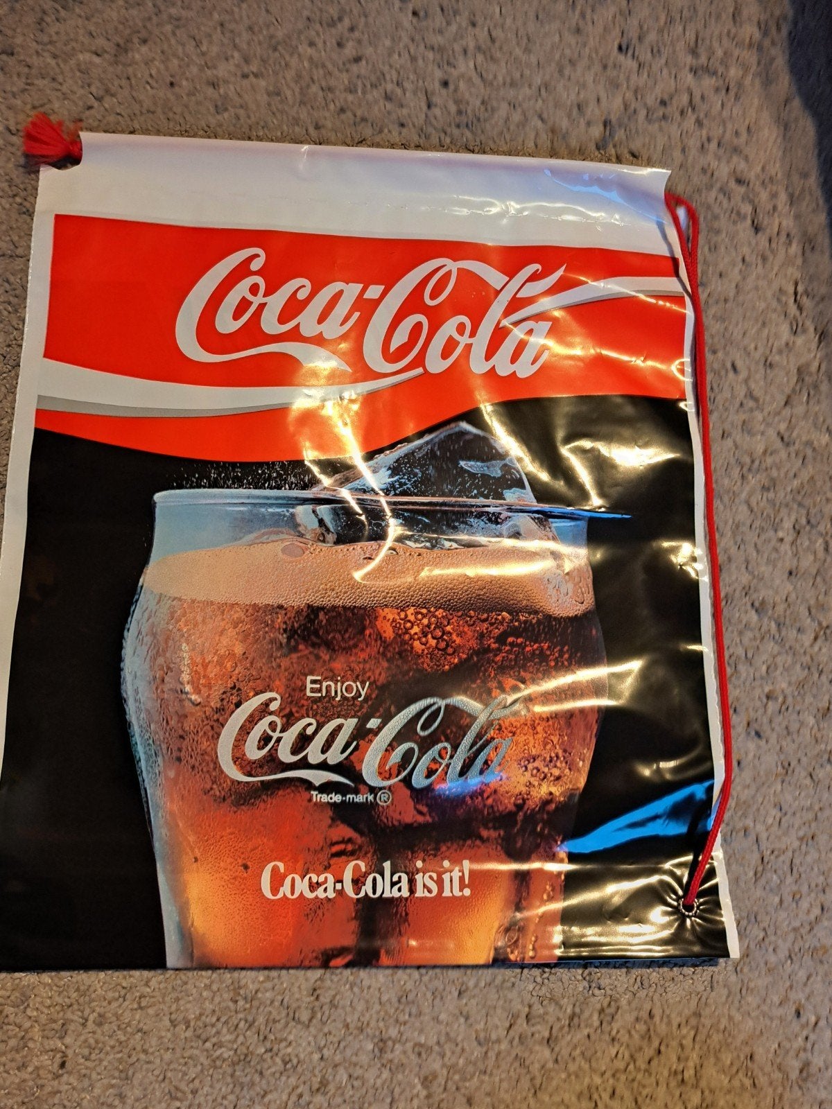 Vintage Coca-Cola  tas, Ophalen of Verzenden