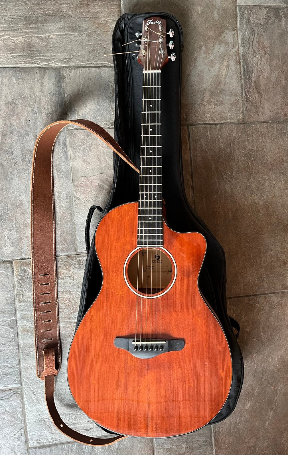 Fazley electrisch-akoestische westerngitaar, Ophalen, Zo goed als nieuw, Western- of Steelstringgitaar
