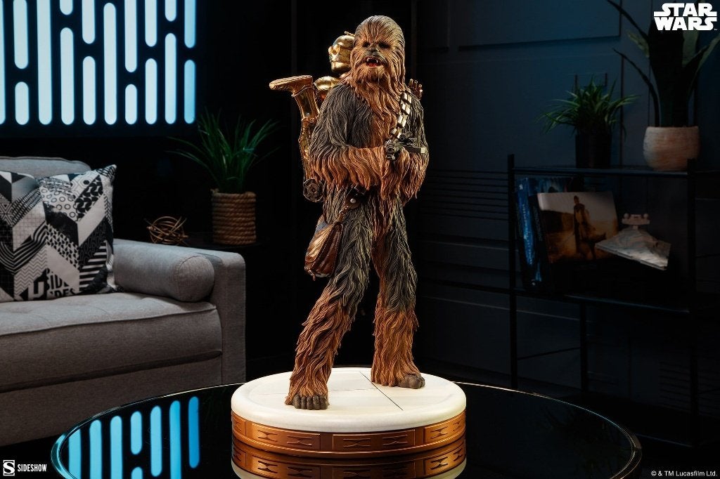 Sideshow Star Wars Chewbacca & C-3PO Premium Figure Preorder, Ophalen of Verzenden, Nieuw, Replica