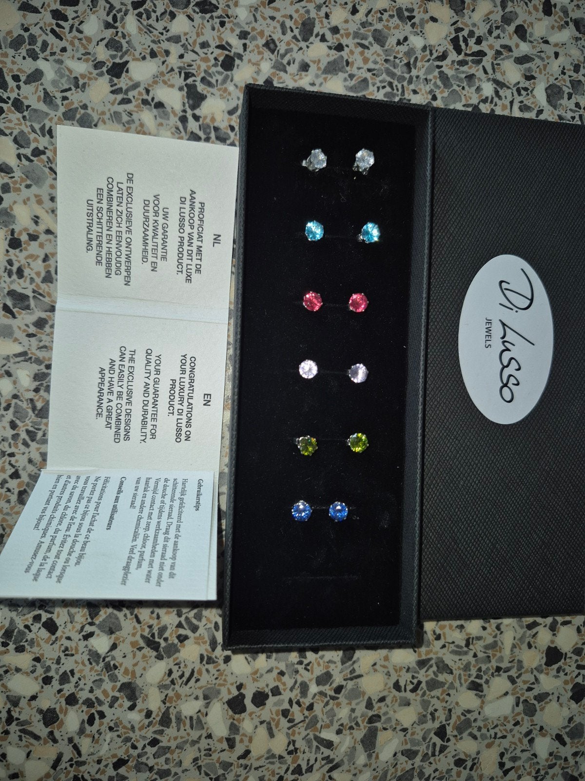 Di Lusso Oorbellen Set - Nooit Gedragen, Ophalen of Verzenden
