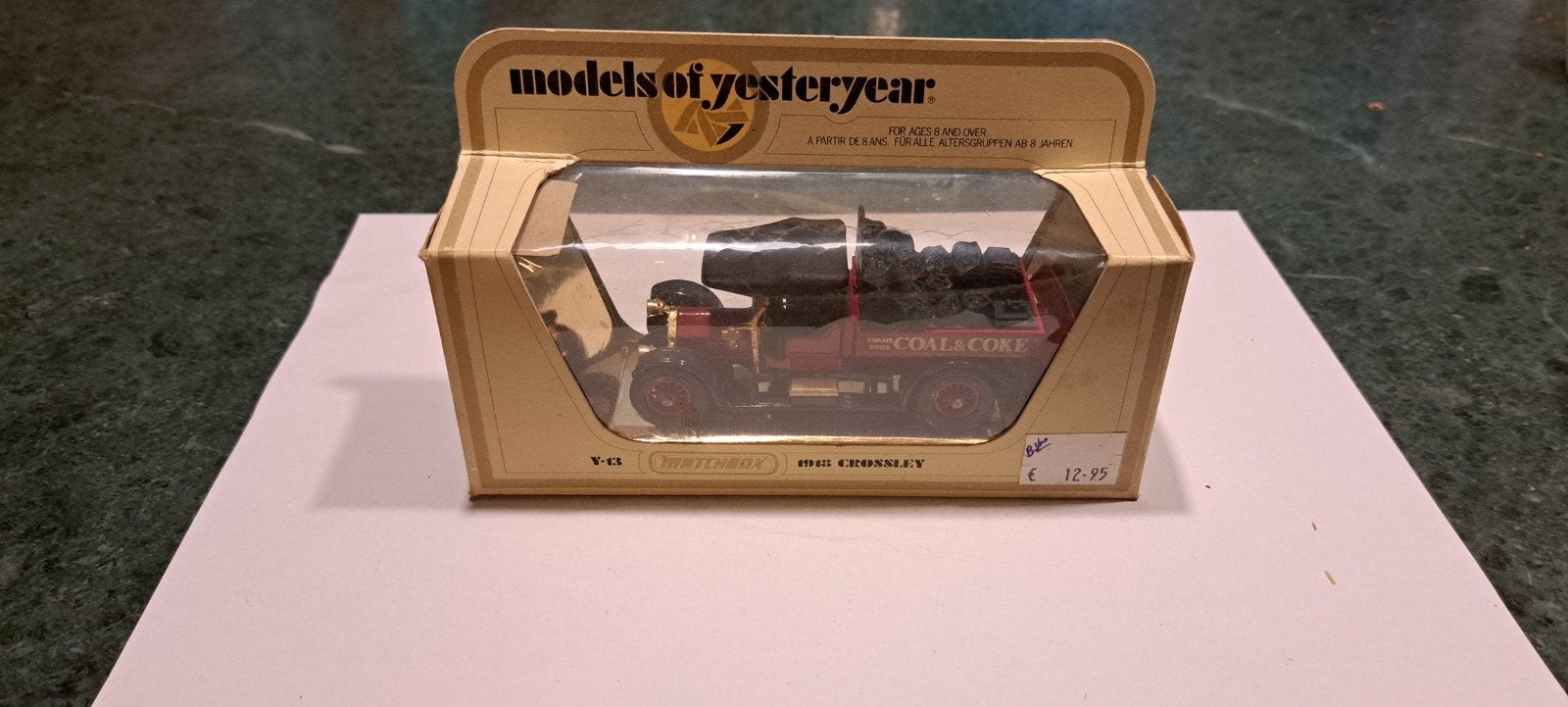 crossley 1918 coal &coke 1:43, Ophalen of Verzenden, Auto, Matchbox