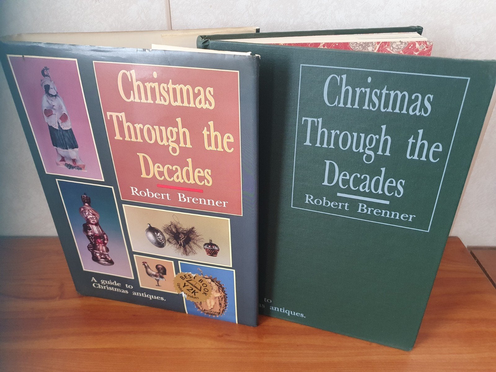 Boek oude antieke kerst ballen versiering Engels naslagwerk, Ophalen of Verzenden, Gebruikt