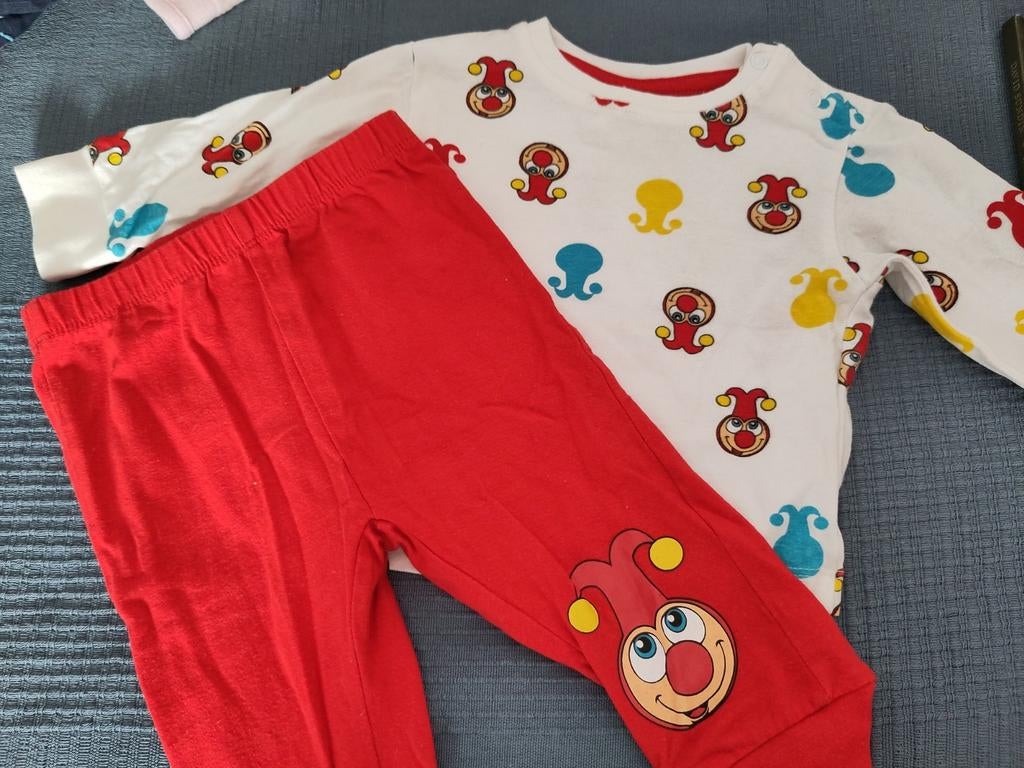 Efteling pakje / pyjama maat 68/74, Ophalen of Verzenden, Gebruikt, Jongetje of Meisje, Setje