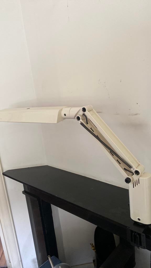 Fagerhult Lucifer jaren 70 bureaulamp, Ophalen of Verzenden, Gebruikt, Minder dan 50 cm