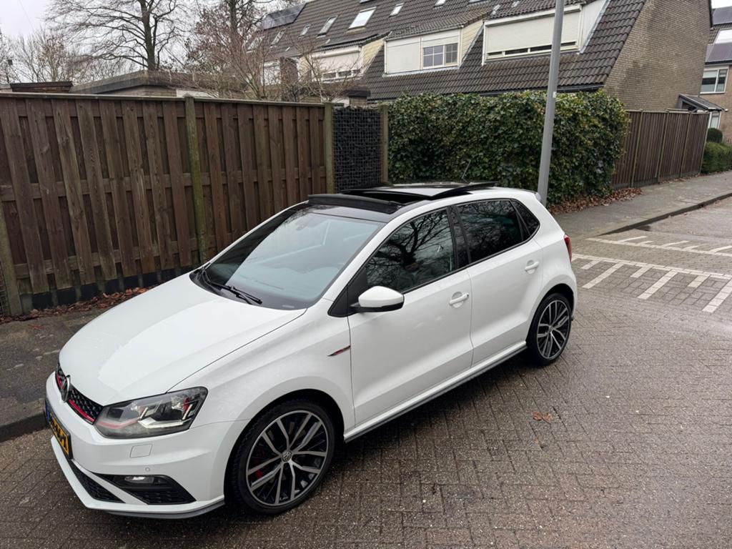 Volkswagen Polo 1.8 TSI 141KW BMT GTI 2016 Wit, Stof, Wit, 1180 kg, Particulier