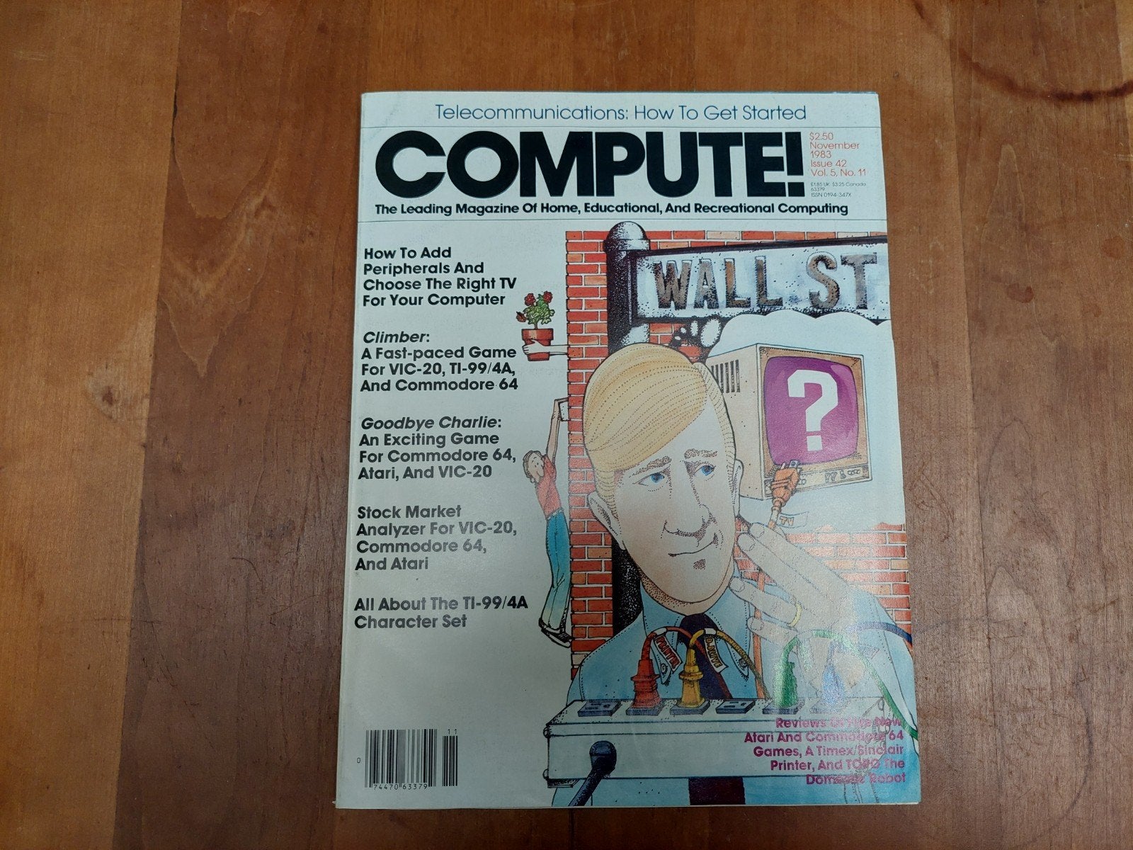 Compute! Magazine - November 1983 - Vintage Computer, Computers en Software, Vintage Computers, Ophalen of Verzenden