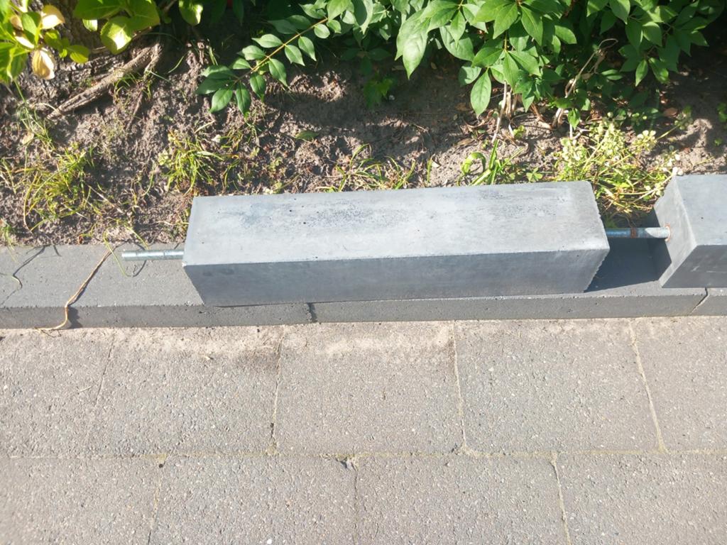 Betonpoer antraciet, Tuin en Terras, Ophalen, Nieuw, Minder dan 3 meter, Minder dan 1 meter