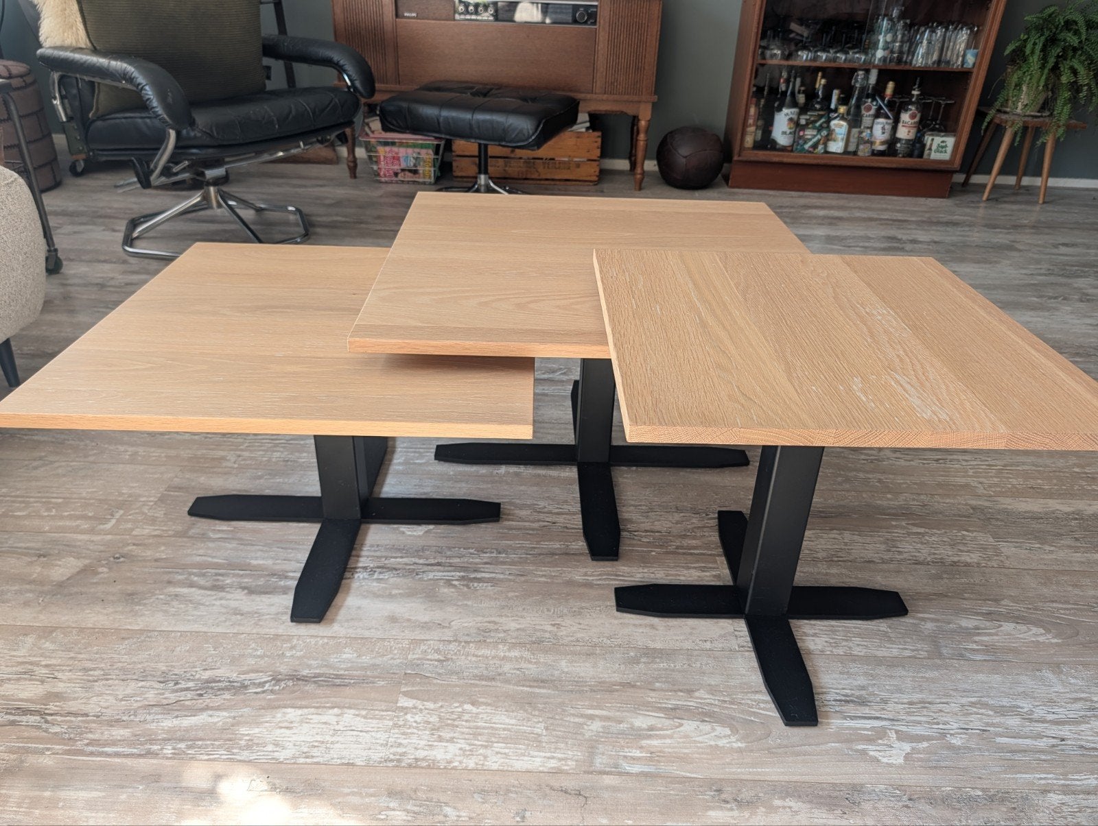 Piet Klerkx salontafel set van 3, Huis en Inrichting, Ophalen