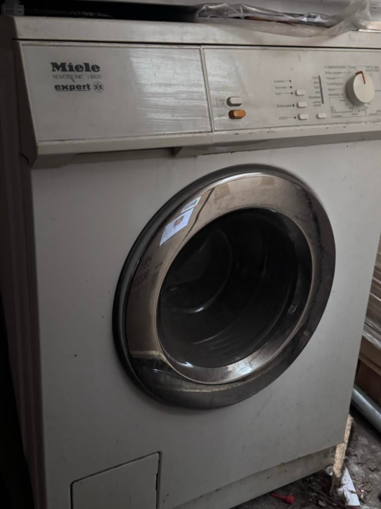Miele Novotronic V8835 Expert Wasmachine, Witgoed en Apparatuur, Wasmachines, Gebruikt, Ophalen of Verzenden, Voorlader, Wolwasprogramma