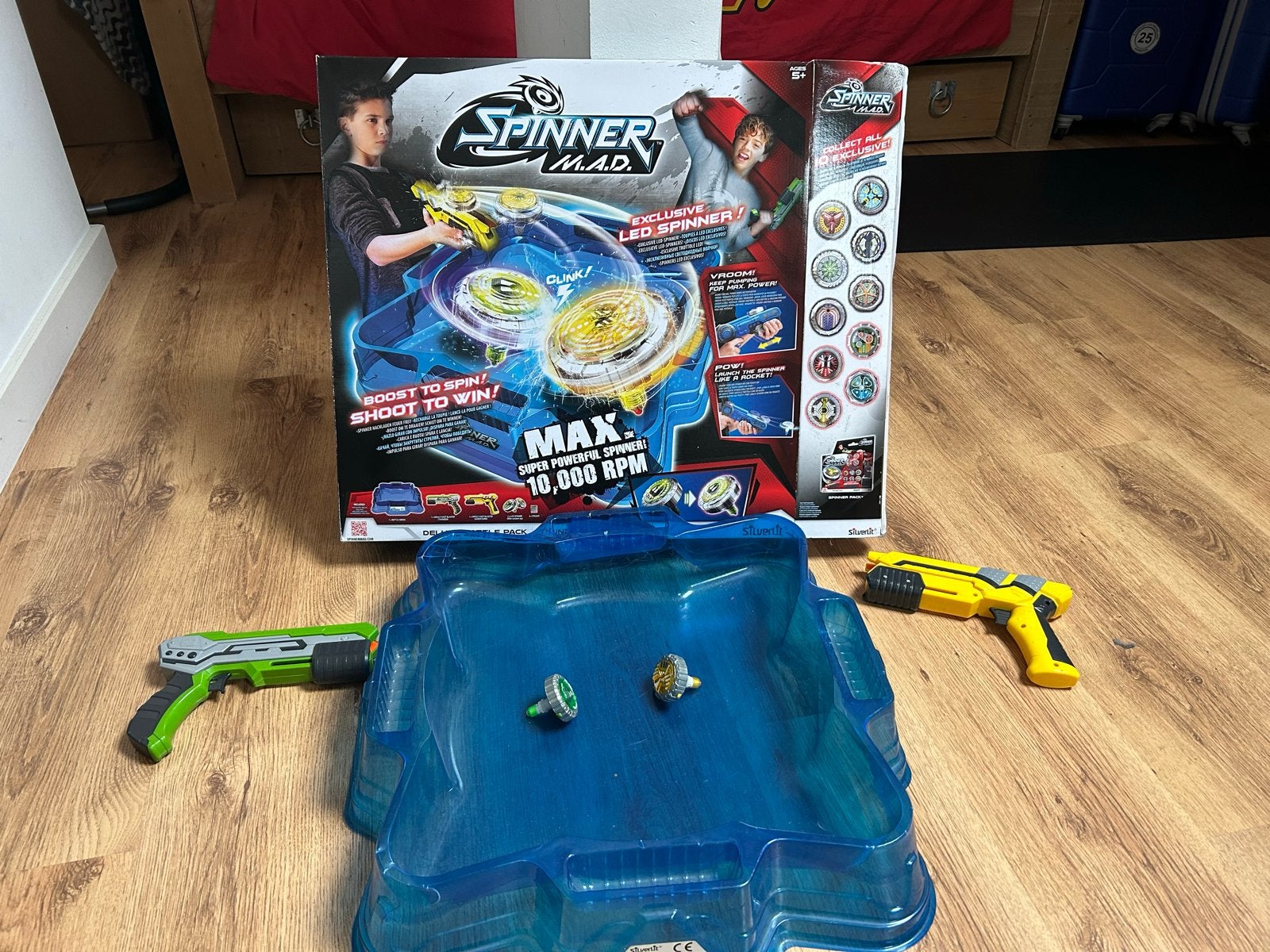 Spinner M.A.D. Deluxe Battle Pack - Sinterklaas Tip!, Ophalen, Gebruikt, Jongen of Meisje