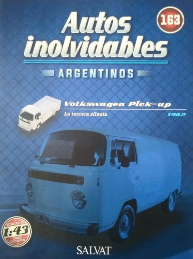 Volkswagen Pick-up 1982 1/43 serie Autos Argentinos # 163, Hobby en Vrije tijd, Modelauto's | 1:43, Verzenden, Nieuw, Auto, Overige merken