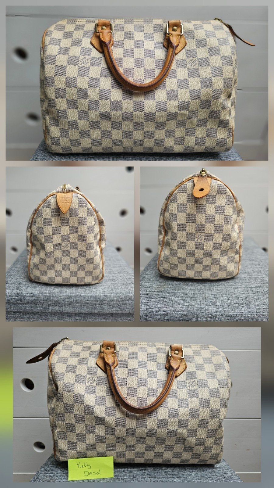 Louis vuitton speedy 30 ebene, Ophalen of Verzenden