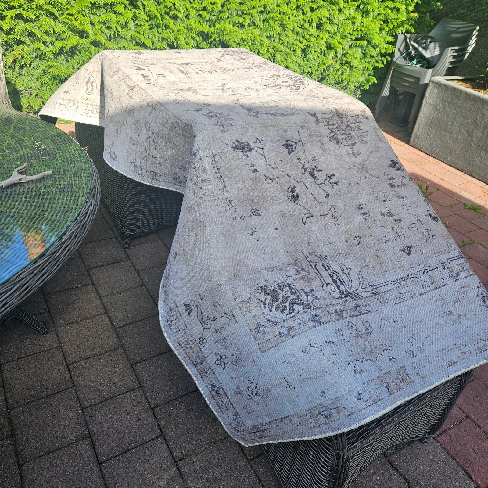 vloerkleed, Ophalen, Gebruikt, Bruin, Landelijk