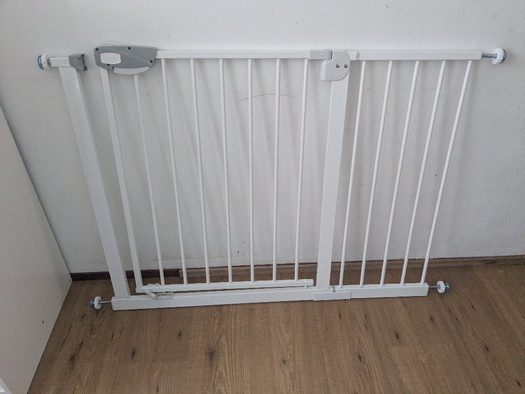 Traphekje, Kinderen en Baby's, Traphekjes, Zo goed als nieuw, Klemhekje, Metaal of IJzer, 100 tot 115 cm, Ophalen
