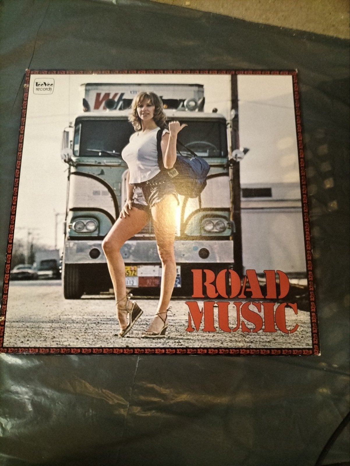 Road Music - Gusto Records - Vintage Vinyl LP, Complilatie, Ophalen, Gebruikt, 12 inch