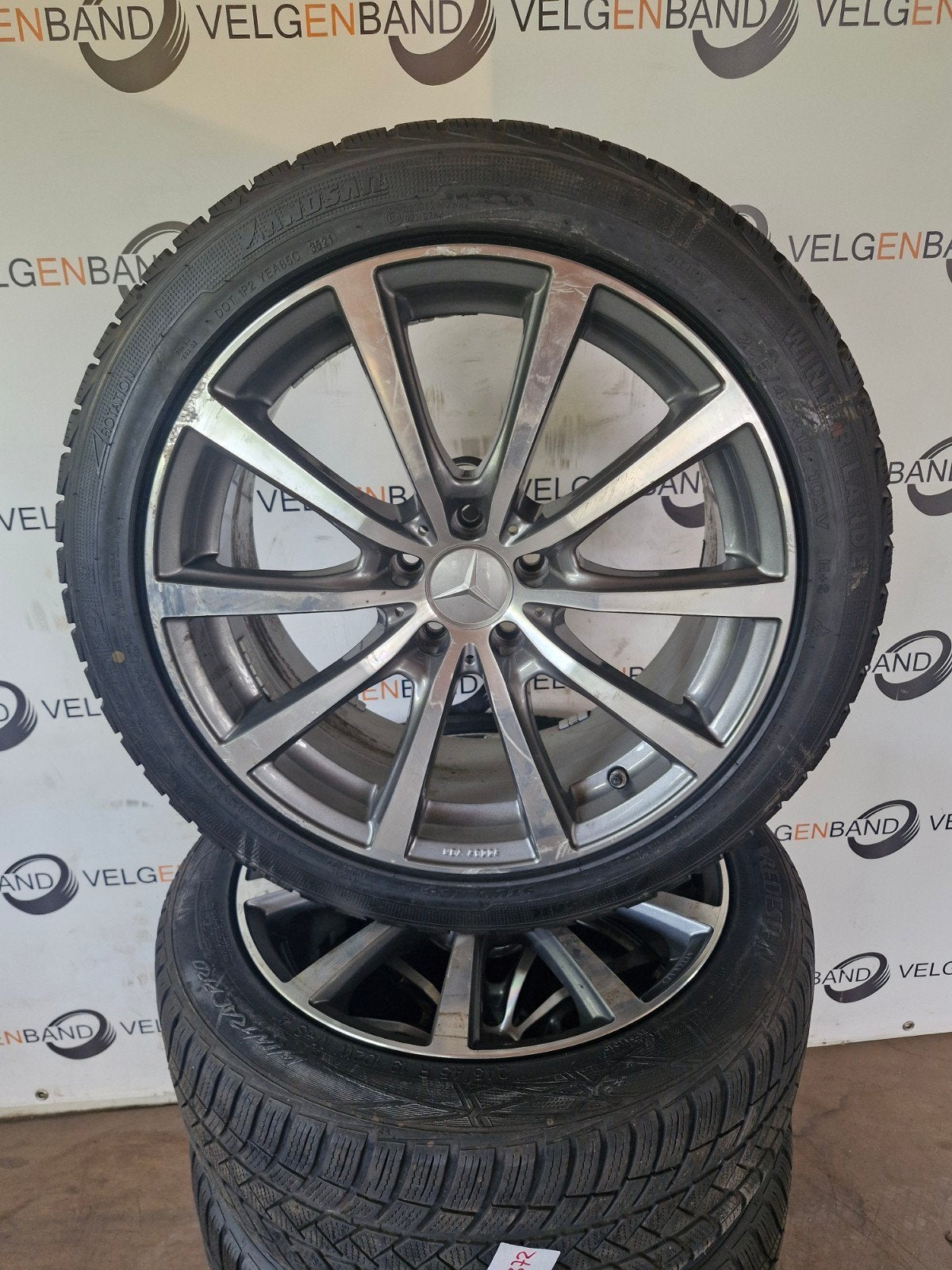 Winterset Mercedes V klasse Vito 245 45 19 5x112 66.6 winter, Auto-onderdelen, 19 inch, ., Banden en Velgen, Onbekend