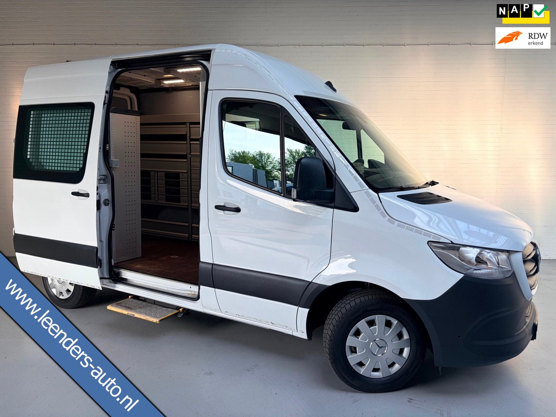 Mercedes-Benz Sprinter Automaat Servicewagen 314 2.2 CDI 140, Dealer onderhouden, Stof, Gebruikt, Bedrijf