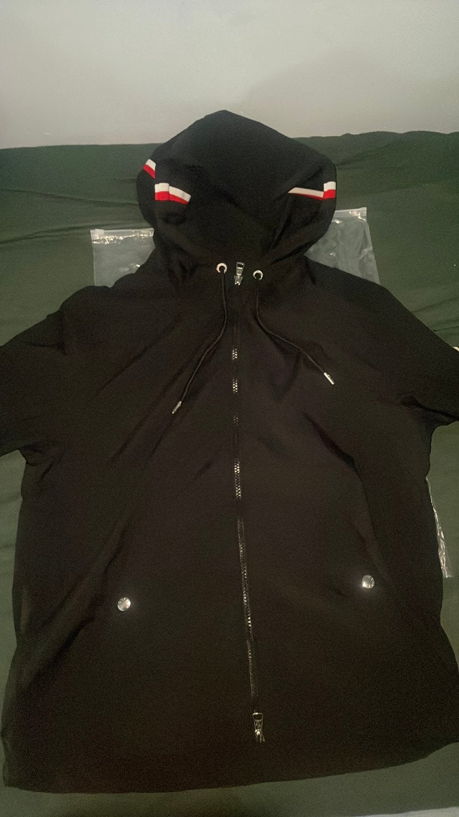 Moncler windbreaker jas – maat S, Ophalen, Nieuw, Maat 46 (S) of kleiner, Zwart
