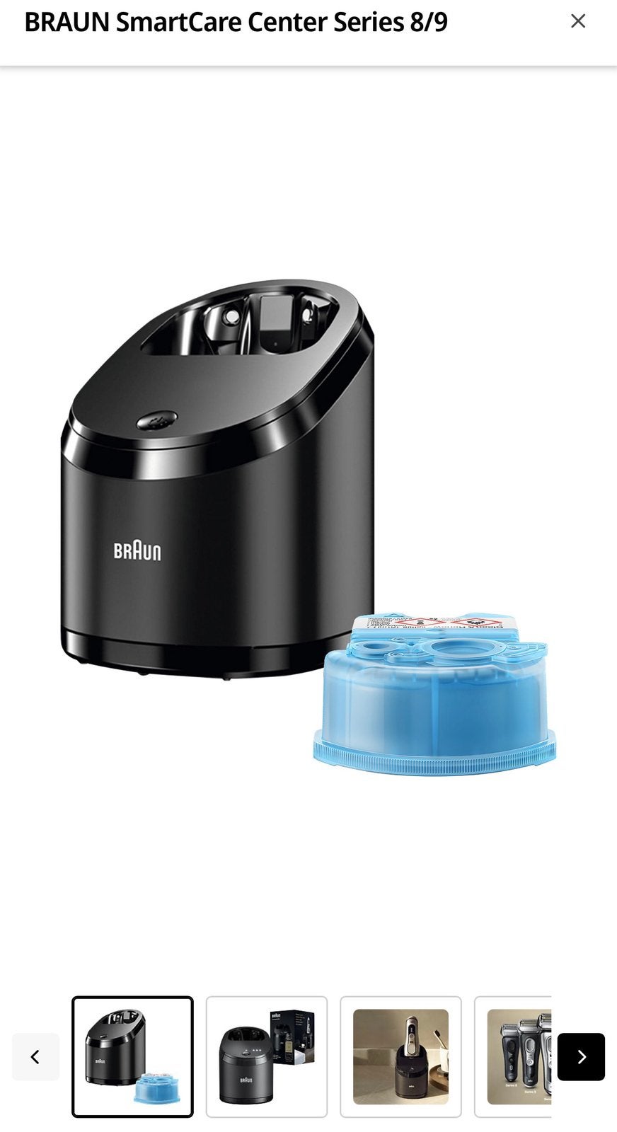 Gezocht! Braun Smartcare center voor Braun Series 8, Ophalen of Verzenden, Zo goed als nieuw, Scheren en Epileren