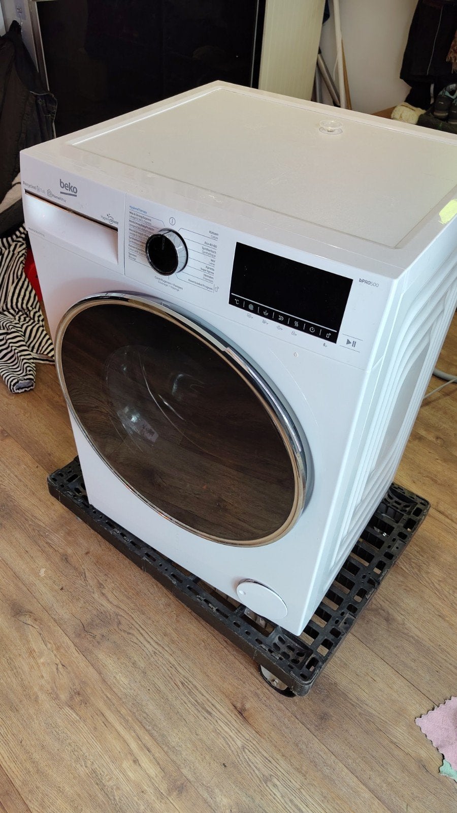 Beko B5DT59442W Was-droogcombinatie met klein defect, Witgoed en Apparatuur, 6 tot 8 kg, Ophalen, 85 tot 90 cm