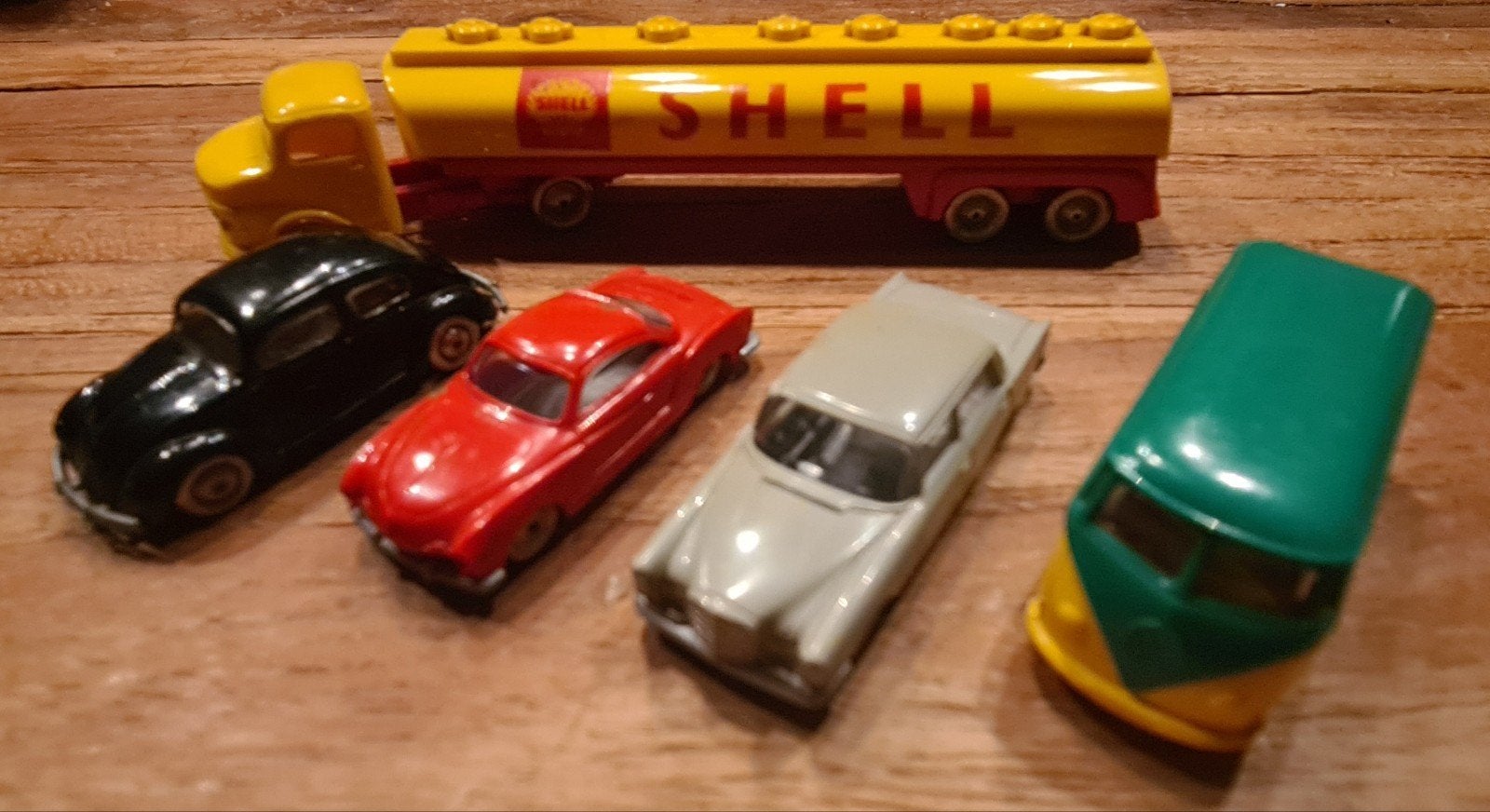 lego auto motor fiets Mercedes shell vw bus kever carman ghi, Ophalen of Verzenden, Gebruikt