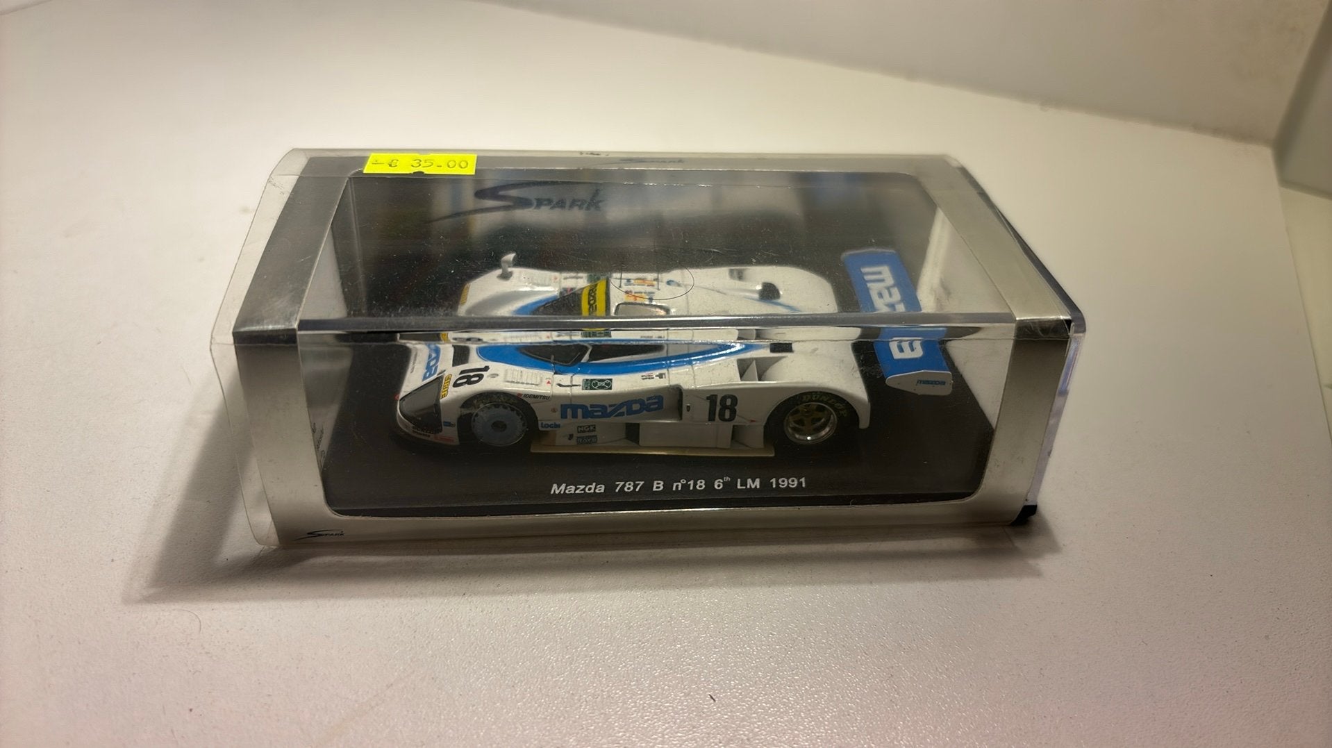 Mazda 787 b #18 lm 1991 zie info spark 1.43, Overige merken, Auto, Ophalen of Verzenden, A