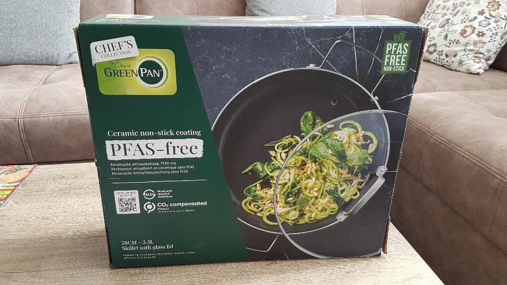 GreenPan Chef's Collection Skillet / Hapjespan, Ophalen, Nieuw, Gietijzer, Overige typen