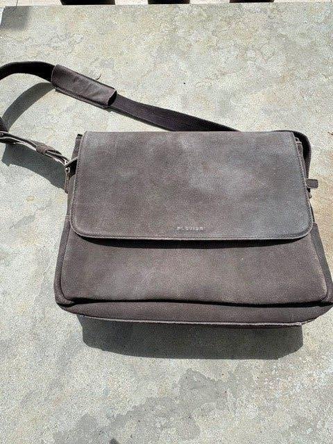 PLEVIER LAPTOPTAS LEDER NIEUW!, Plevier, Bruin, 15 inch, Gevoerd laptopvak
