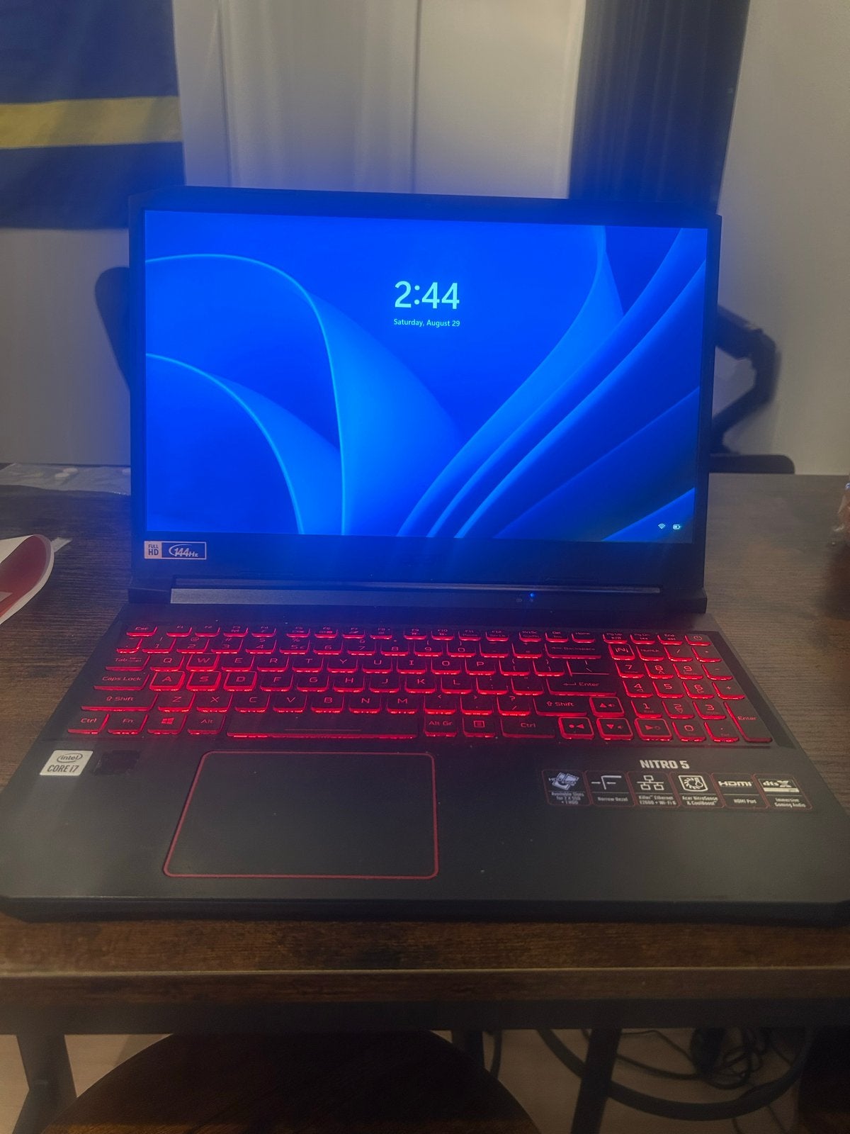 Acer Nitro 5 Gaming Laptop - i7, 16GB RAM, RTX 3050, 1TB, Ophalen, Met videokaart, Zo goed als nieuw, Gaming