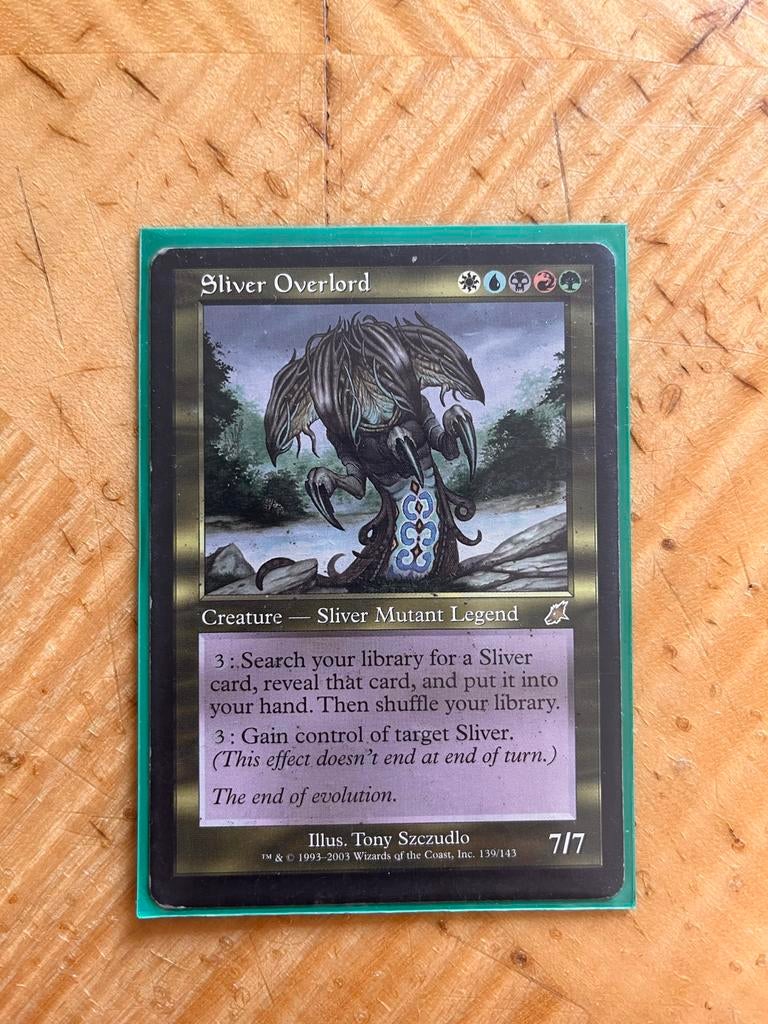 Magic The Gathering: Sliver Overlord (Scourge), Ophalen, Gebruikt, Losse kaart