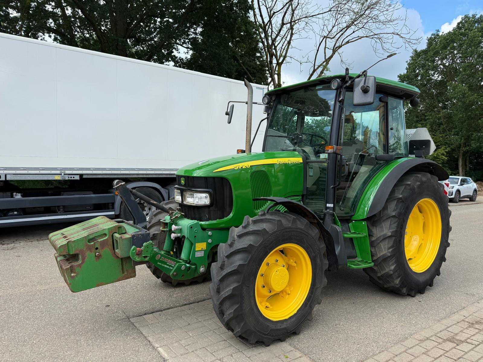 2005 John Deere 5720 Vierwielaangedreven landbouwtractor, Gebruikt, John Deere