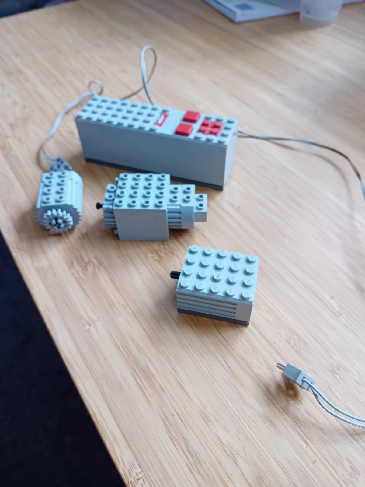 lego technic motor set, Ophalen of Verzenden, Gebruikt, Losse stenen, Lego