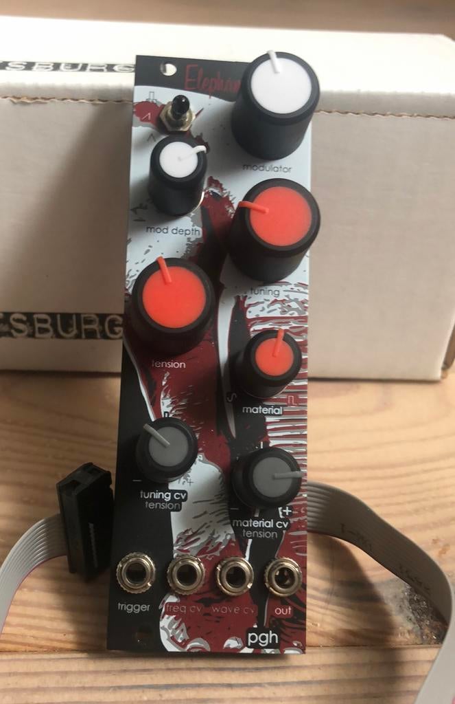 Pittsburgh Modular Elephant Safari eurorack percussion drum, Ophalen of Verzenden, Zo goed als nieuw