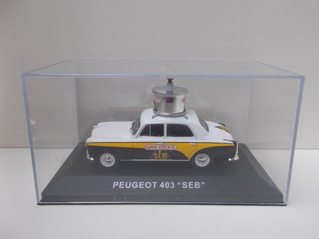 6424 Peugeot 403 "SEB" Altaya 1:43, Ophalen of Verzenden, Gebruikt, Auto, Overige merken