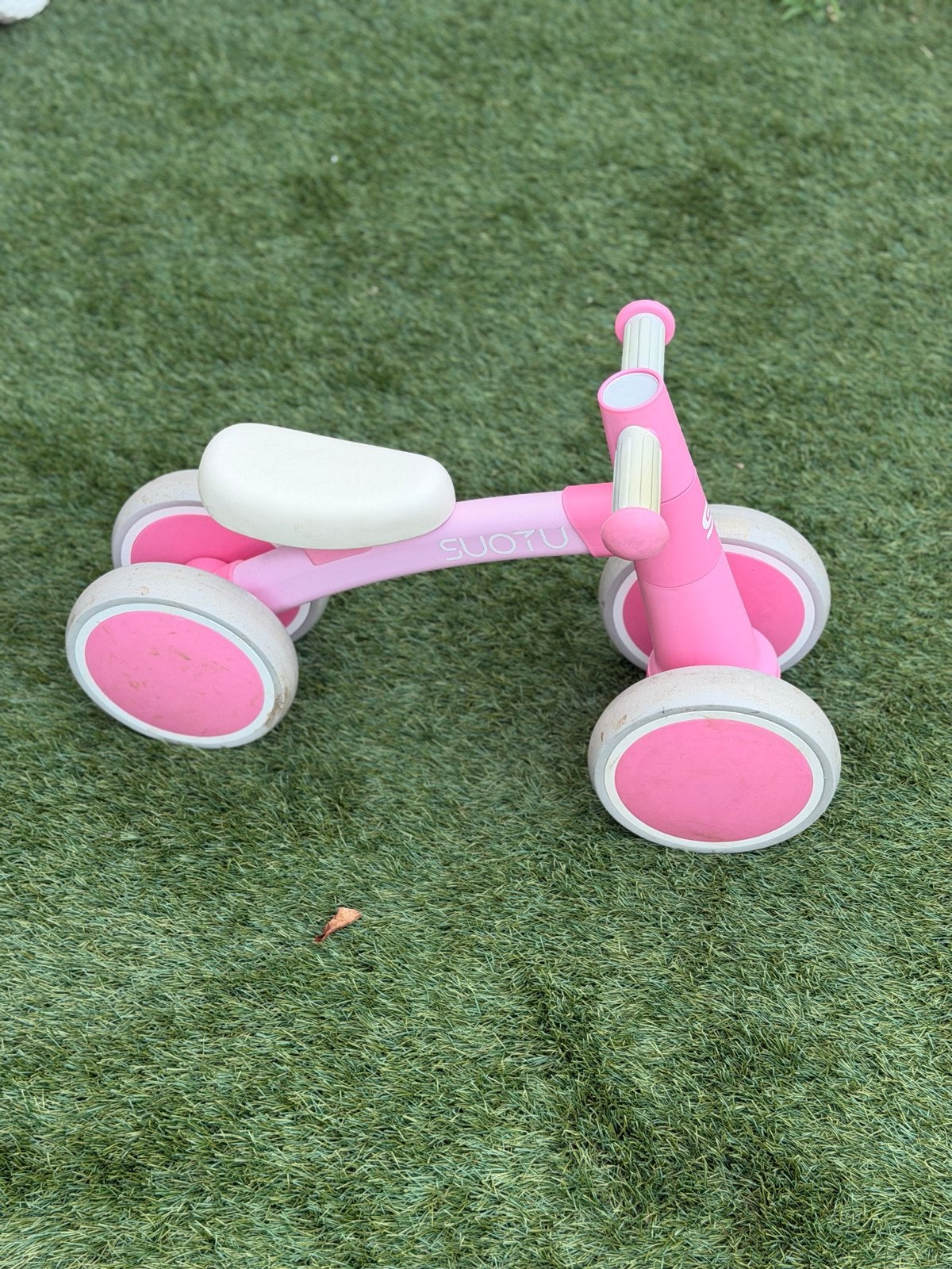 Roze loopfietsje voor peuters - SUOTU, Ophalen, Gebruikt, Loopfiets
