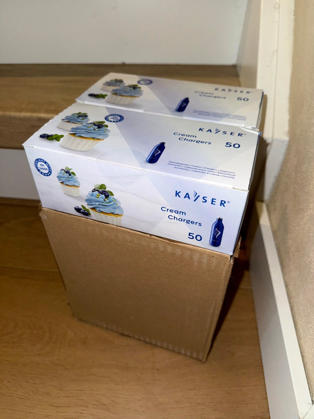 Slagroompatronen Kayser Nijmegen, Ophalen of Verzenden, Nieuw