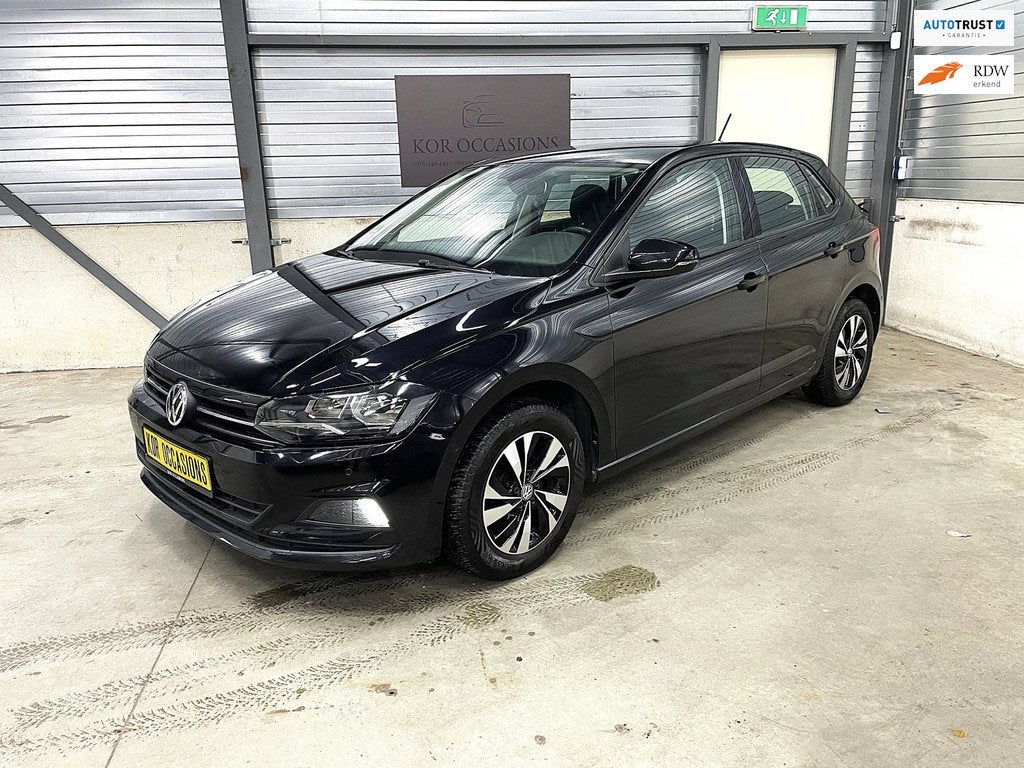 Volkswagen Polo 1.0 MPI Comfortline 1ste eigenaar cruise con, 1005 kg, Stof, Gebruikt, Zwart
