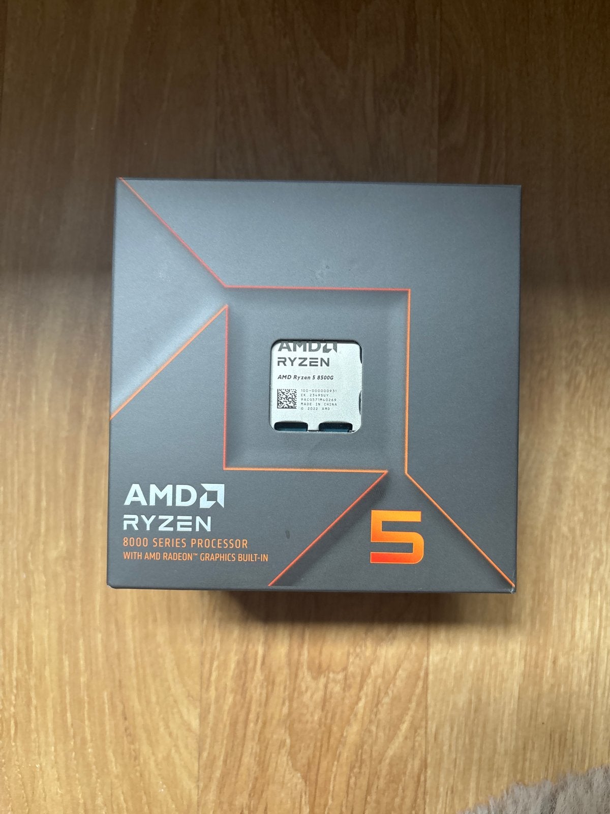 AMD Ryzen 5 8500G Processor met Radeon Graphics, Computers en Software, Processors, Ophalen of Verzenden, Nieuw, 6-core, 3 tot 4 Ghz