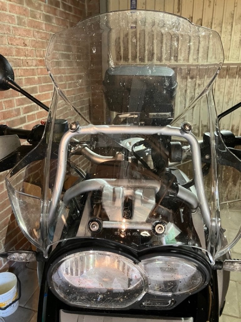 BMW R1200GS Adventure scherm inclusief beugel, Ophalen of Verzenden, Gebruikt