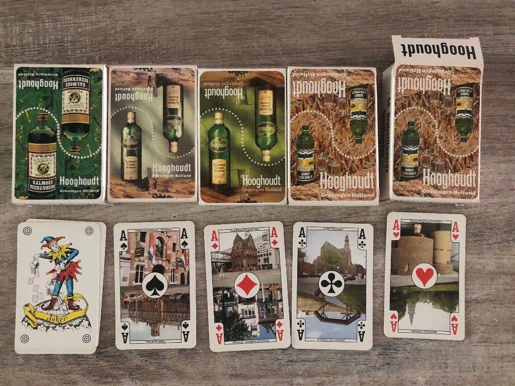 Kaartspellen Hooghoudt (met bijzonder Azen), Ophalen of Verzenden, Zo goed als nieuw, Speelkaart(en)