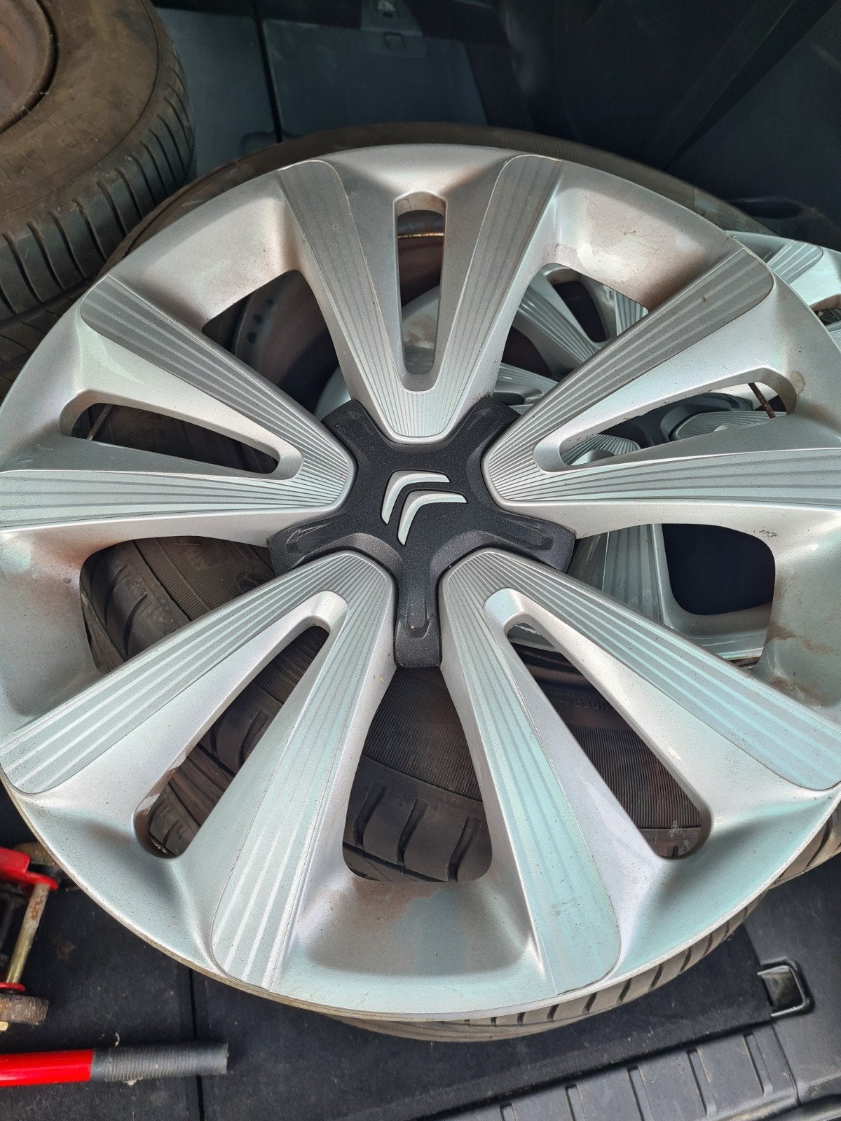 Citroën wieldop 4x 16 inch - Gebruikt, Ophalen of Verzenden, Gebruikt