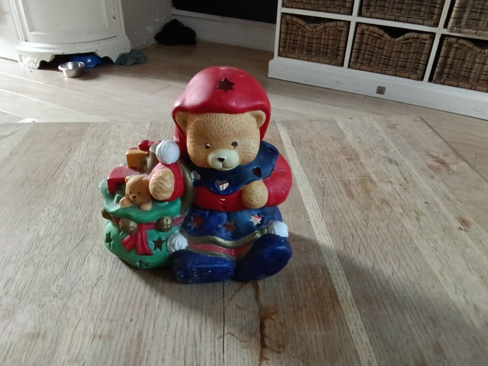 Beeldjes beer voor kaarsje, Verzamelen, Ophalen of Verzenden, Zo goed als nieuw, Beeldje of Poppetje