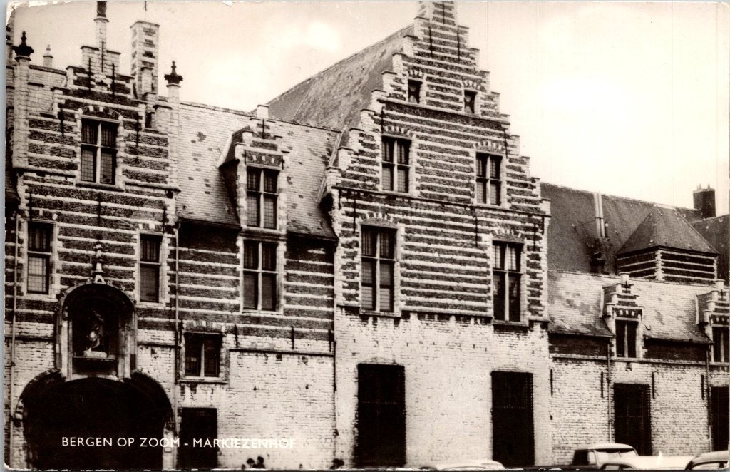 Bergen op Zoom Markiezenhof - 9 Ansichtkaarten, Verzenden, 1960 tot 1980, Gelopen, Noord-Brabant